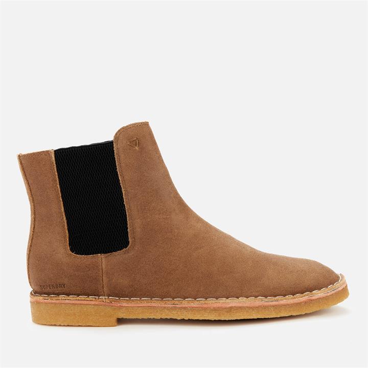 Superdry Men's Desert Chelsea Boots - Chocolate - UK 7