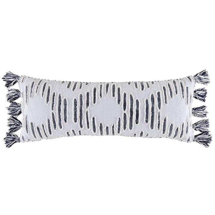 Surat Cushion - Nat/Black Rectangle