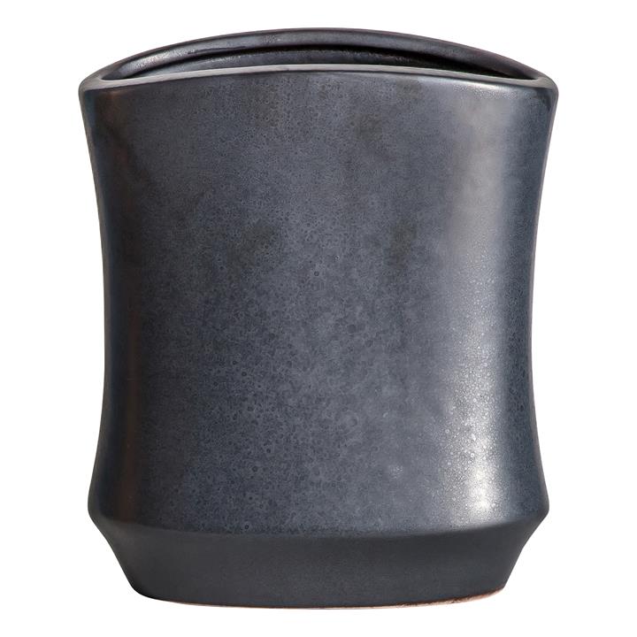 Taima Oval Vase Grey