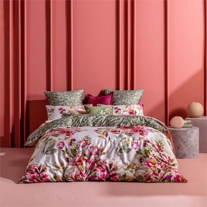 Taneya Quilt Cover Set  - Multi Queen