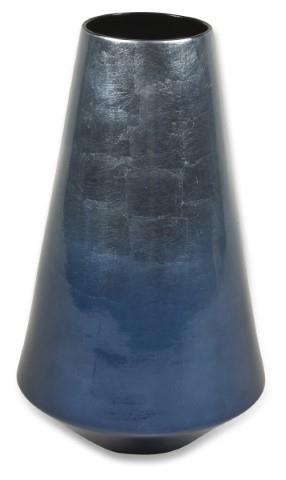 Tappered Lge Vase Blue Ombre