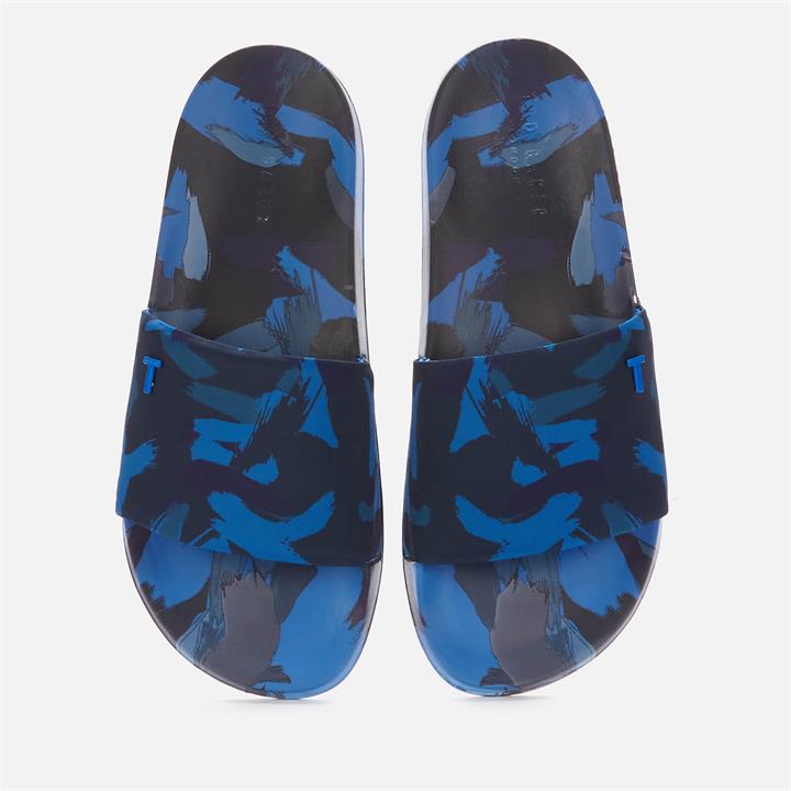 Ted Baker Men's Aglao Slide Sandals - Black - UK 10