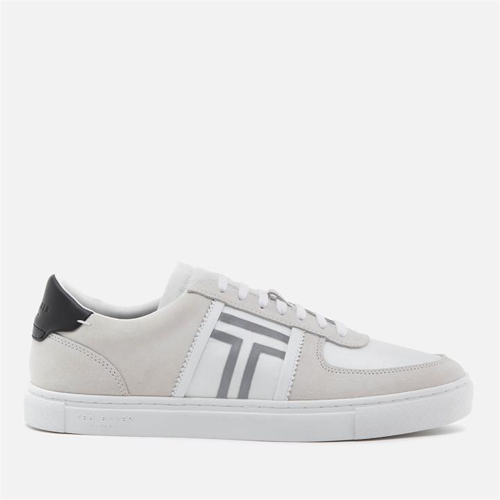 Ted Baker Men's Laurol Nylon Cupsole Trainers - White - UK 8