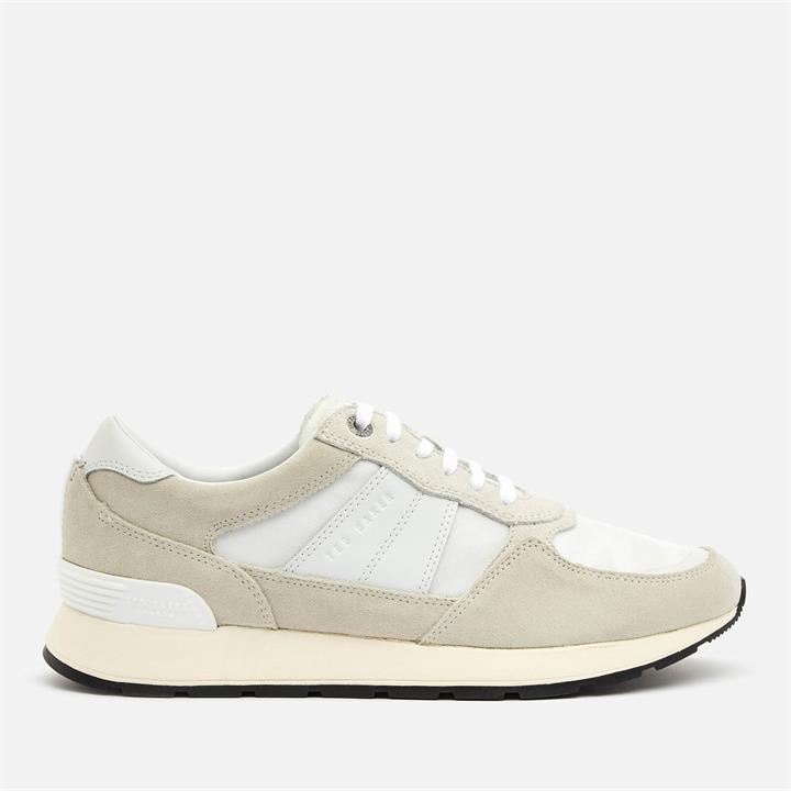Ted Baker Men's Neanth Nylon Running Style Trainers - White - UK 8