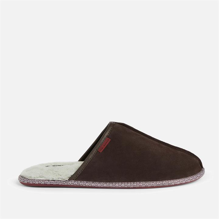 Ted Baker Men's Peterr Suede Mule Slippers - Brown - UK 7