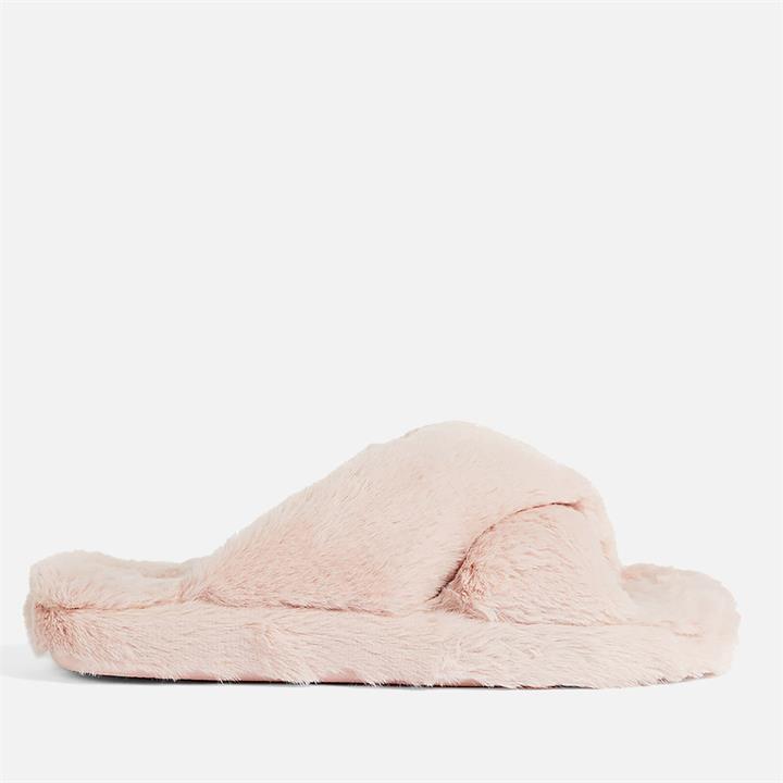 Ted Baker Women's Lopply Cross Front Slippers - Dusky Pink - UK 8