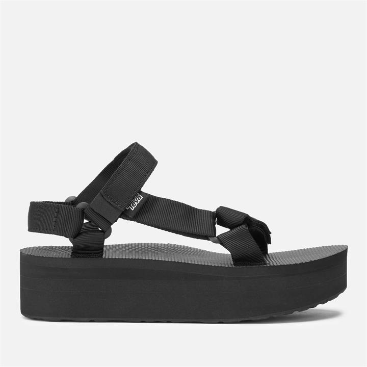 Teva Women's Universal Flatform Sandals - Black - UK 4