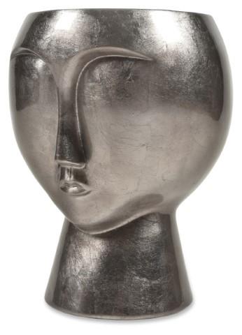The Face Vase H36cm - Metalic Mocha