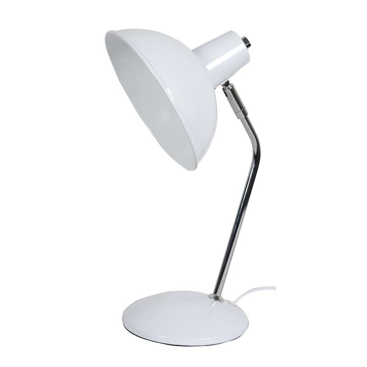 Thea Desk Lamp White & Chrome