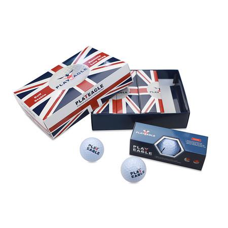 Three Layers High Grade Golf Ball White Color 12pcs/lot