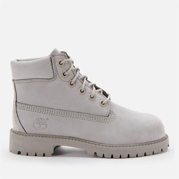 Timberland Kids' Timberland Premium 6” Waterproof Boots - Grey Nubuck - UK 13.5 Kids