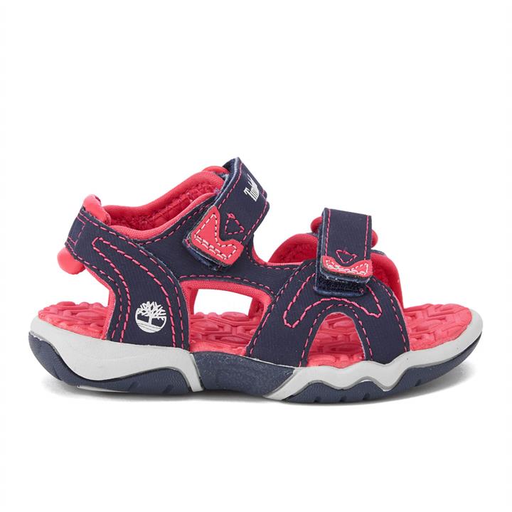 Timberland Toddlers' Adventure Seeker 2 Strap Sandals - Black Iris - UK 11 Toddlers - Navy/Pink