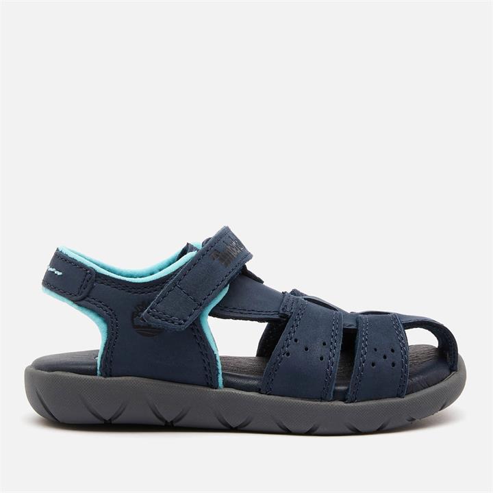 Timberland Toddlers' Nubble Leather Fisherman Sandals - Navy Nubuck - UK 5 Toddler