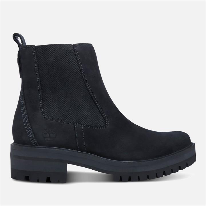 Timberland Women's Courmayeur Valley Leather Chelsea Boots - Black - UK 3.5