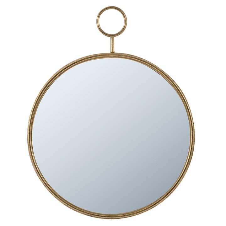 Time Piece Wall Mirror