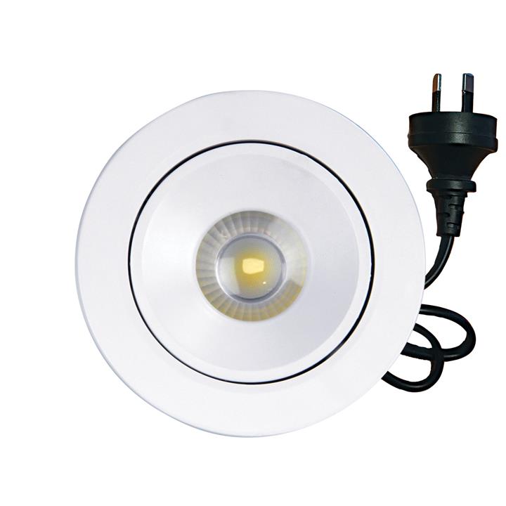 Titan.8 30Deg Led Tilt Downlight Cct White