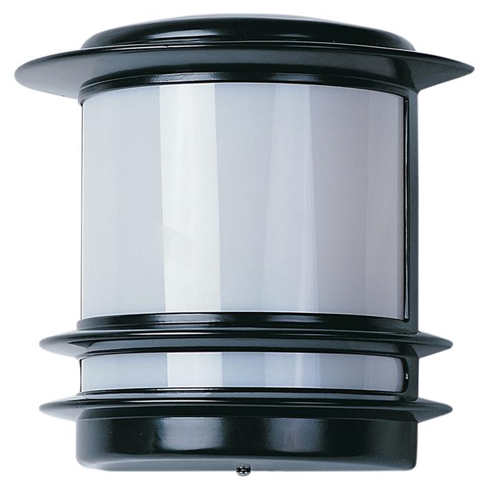 Tokyo Flush Exterior Wall Light Black