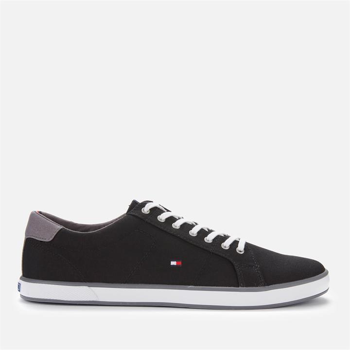 Tommy Hilfiger Men's Harlow Canvas Pumps - Black - UK 8