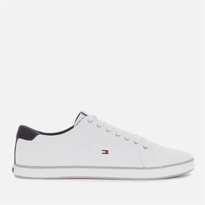 Tommy Hilfiger Men's Harlow Canvas Pumps - White - UK 10.5