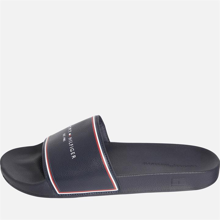 Tommy Hilfiger Men's Raised Pool Slide Sandals - Desert Sky - UK 10.5