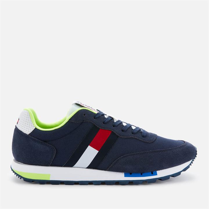 Tommy Jeans Men's Retro Mix Pop Running Style Trainers - Twilight Navy - UK 10.5