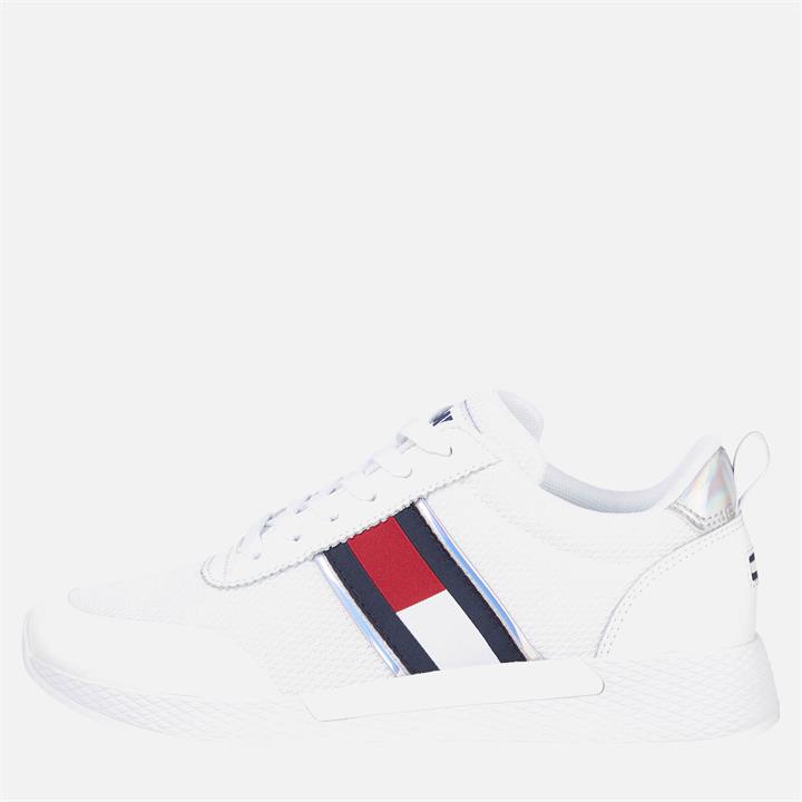 Tommy Jeans Women's Technical Flexi Running Style Trainers - White - UK 4