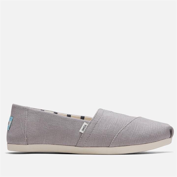 TOMS Women's Alpargata Vegan Canvas Pumps - Morning Dove - UK 3