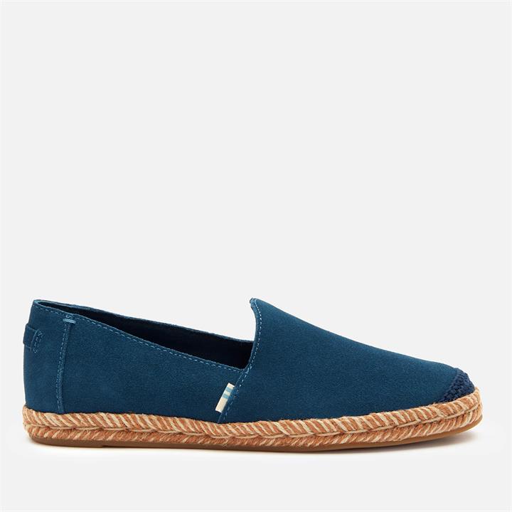 TOMS Women's Pismo Slip-On Pumps - Blue - UK 4