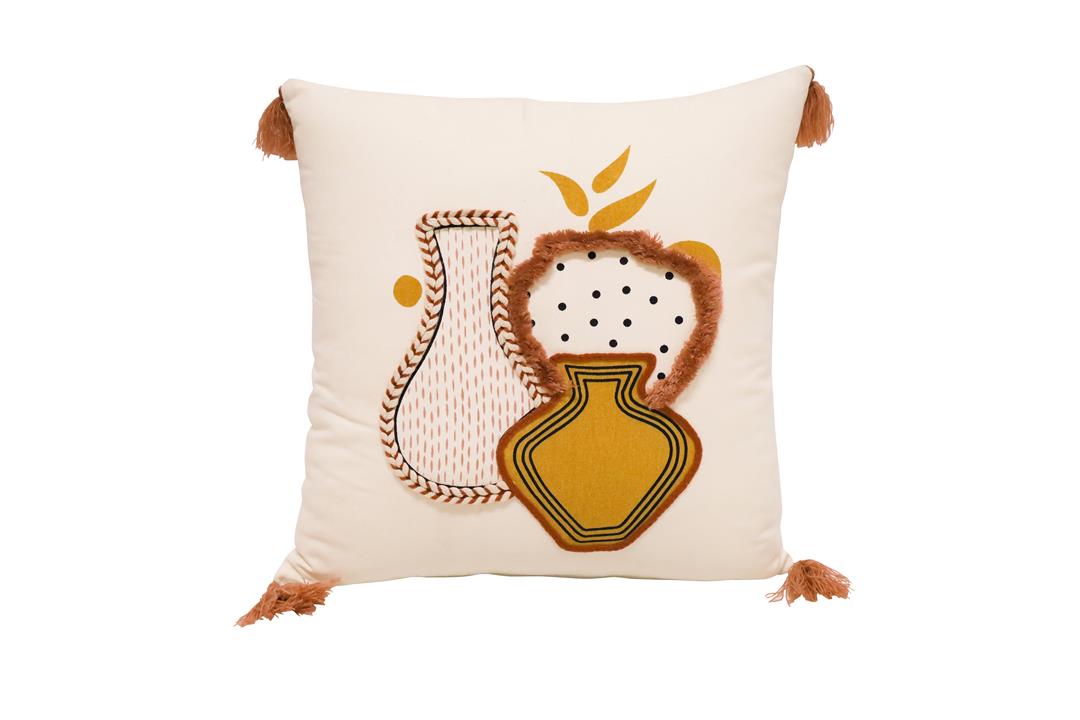 Tribal Vases Cushion