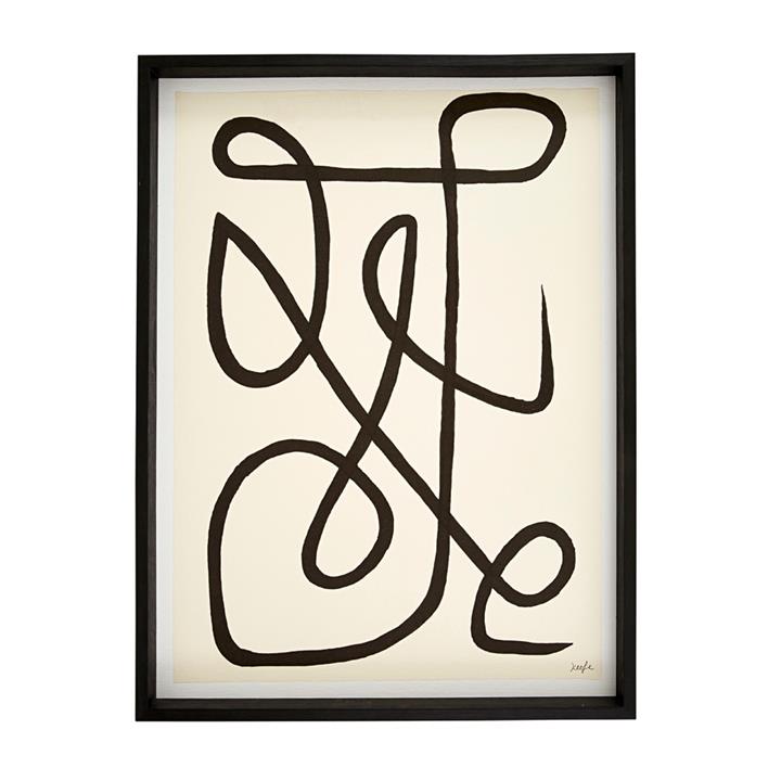 Triibe Framed Wall Art 80X60Cm