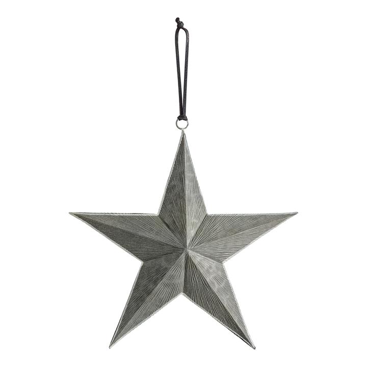 Turin Hanging Star Grey/Silver