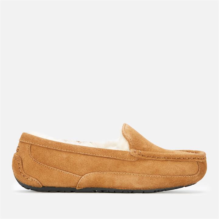 UGG Kids' Ascot Suede Slippers - Chestnut - UK 2 Kids