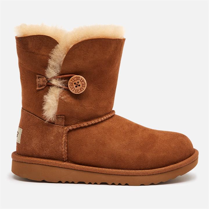 UGG Kids' Bailey Button II Boots - Chestnut - UK 1 Kids