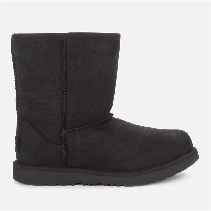 UGG Kids' Classic Short II Waterproof Boots - Black - UK 12 Kids