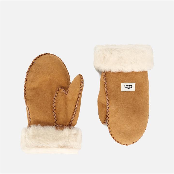UGG Kids' Sheepskin Gloves - Chestnut - 4-6 Years