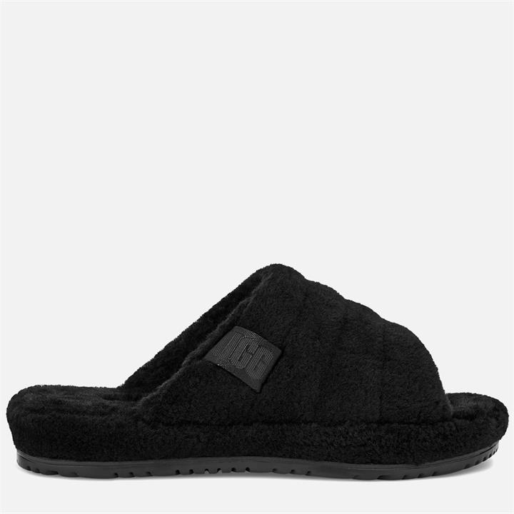 UGG Men's Fluff You Slide Slippers - Black - UK 10