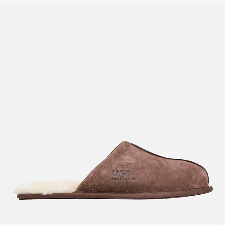 UGG Men's Scuff Suede Sheepskin Slippers - Espresso - UK 7