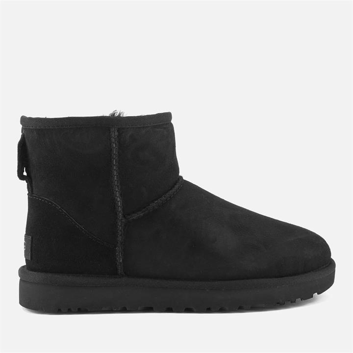UGG Women's Classic Mini II Sheepskin Boots - Black - UK 8