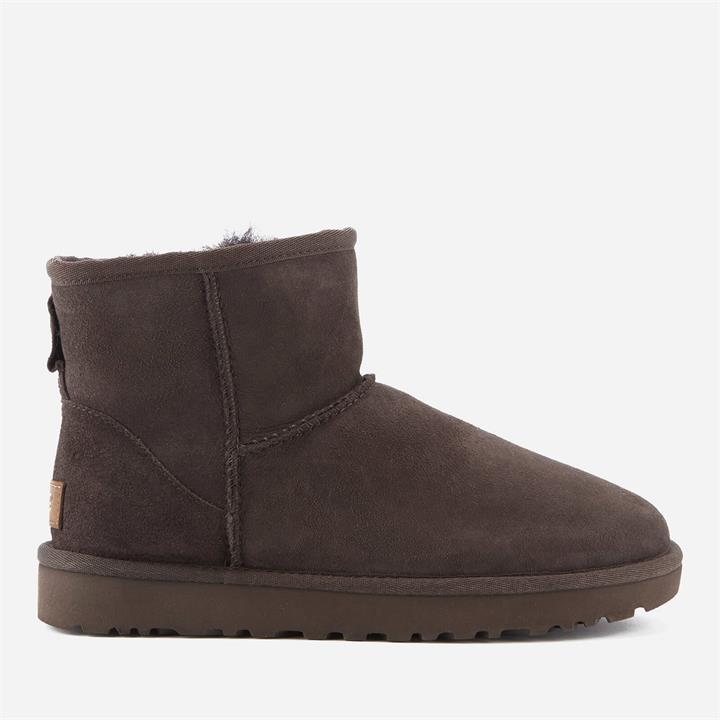 UGG Women's Classic Mini II Sheepskin Boots - Chocolate - UK 3