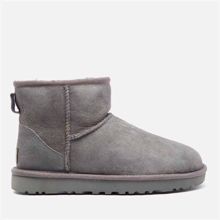UGG Women's Classic Mini II Sheepskin Boots - Grey - UK 3