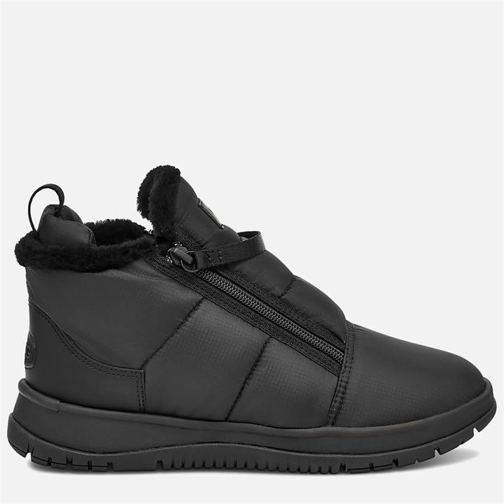 UGG Women's Lakesider Zip Puff Water Resistant Boots - Black - UK 7