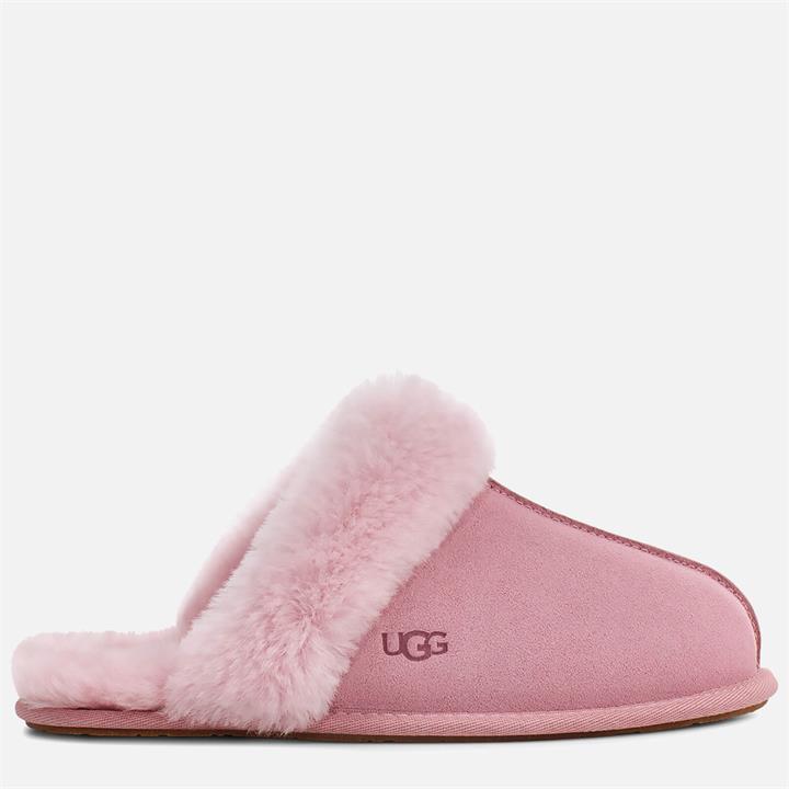 UGG Women's Scuffette Ii Suede/Sheepskin Slippers - Shell - UK 4