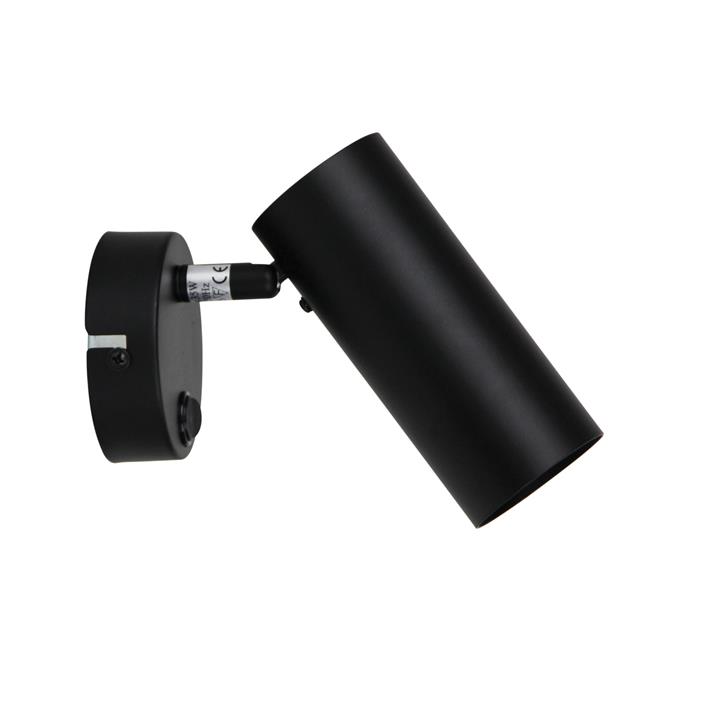 Ultra 1Lt Switched Wall Light Black
