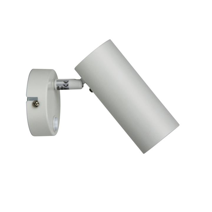 Ultra 1Lt Switched Wall Light White