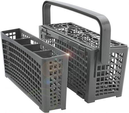 Universal Dishwasher Silverware Replacement Basket - Utensil/Cutlery Basket - Compatible with Bosch, Maytag, Kenmore, Whirlpool, KitchenAid, LG, Samsung, Frigidaire, GE
