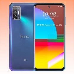 Unlocked New HTC Desire 21 Pro Dual SIM 5G 8GB RAM 128GB Blue Smartphone (1 Year Warranty)