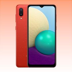 Unlocked New Samsung Galaxy A02 Dual SIM 3GB RAM 32GB Red (1 Year Warranty)