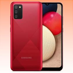Unlocked New Samsung Galaxy A02S Dual SIM 3GB RAM 32GB Red Smartphone (1 Year Warranty)