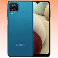 Unlocked New Samsung Galaxy A12 Dual SIM 4GB RAM 128GB Blue Smartphone (1 Year Warranty)