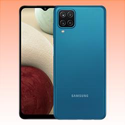 Unlocked New Samsung Galaxy A12 Dual SIM 4GB RAM 64GB Blue Smartphone (1 Year Warranty)
